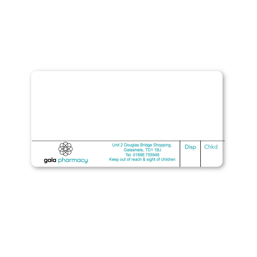 [EMT5310] Boarders Gala Pharmacy Labels