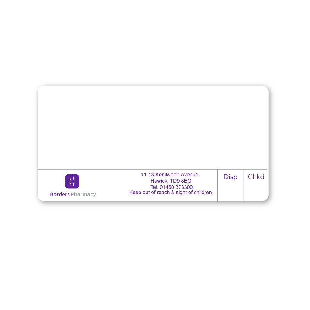 [EMT5313] Boarders (H) Pharmacy Labels