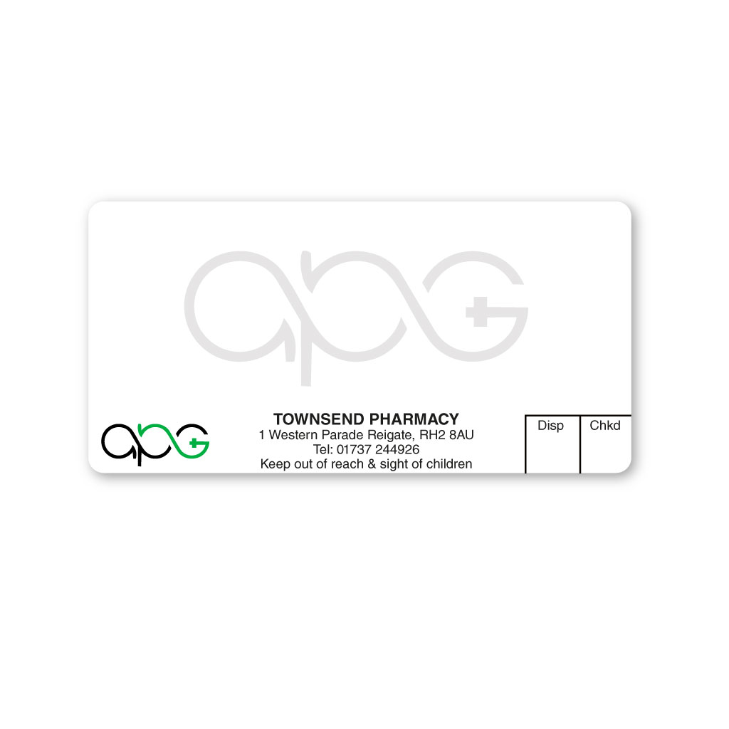 [EMT5340] Townsend Pharmacy Labels 