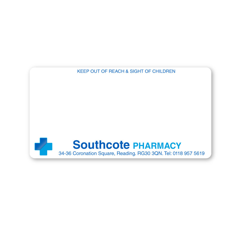 [EMT5343] Southcote Pharmacy Labels