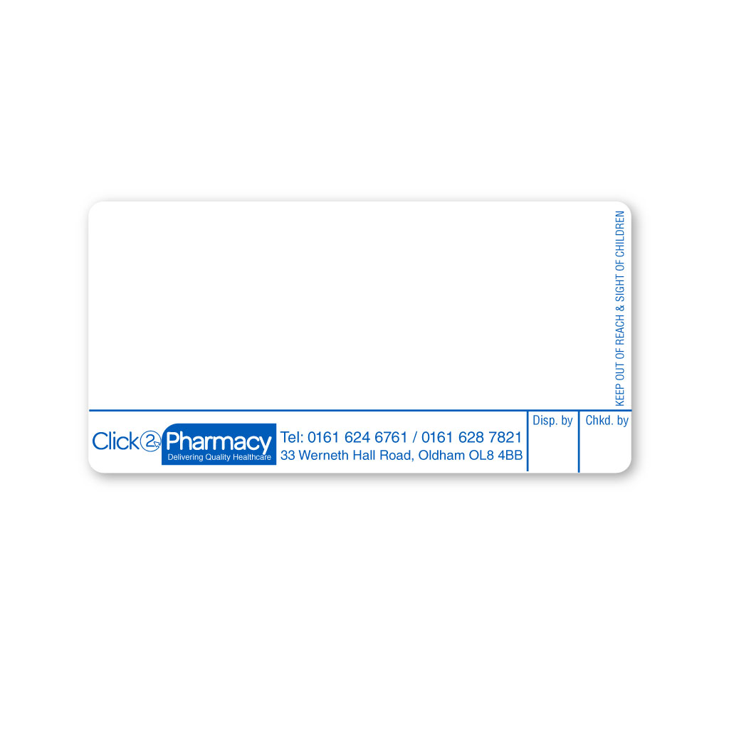 [EMT5362] Click 2 Pharmacy Labels 