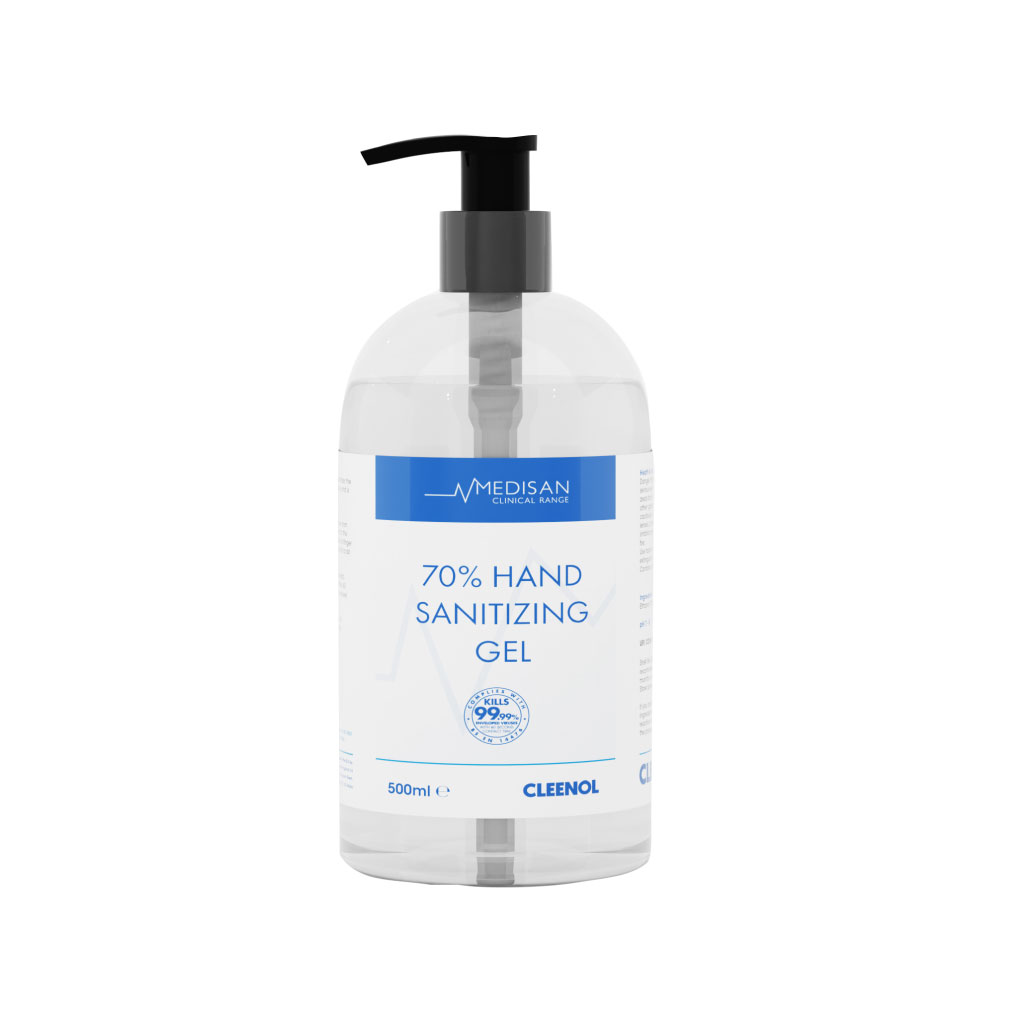 [077137] Medisan 70% Hand Sanitiser - 500ml (Pack of 6)