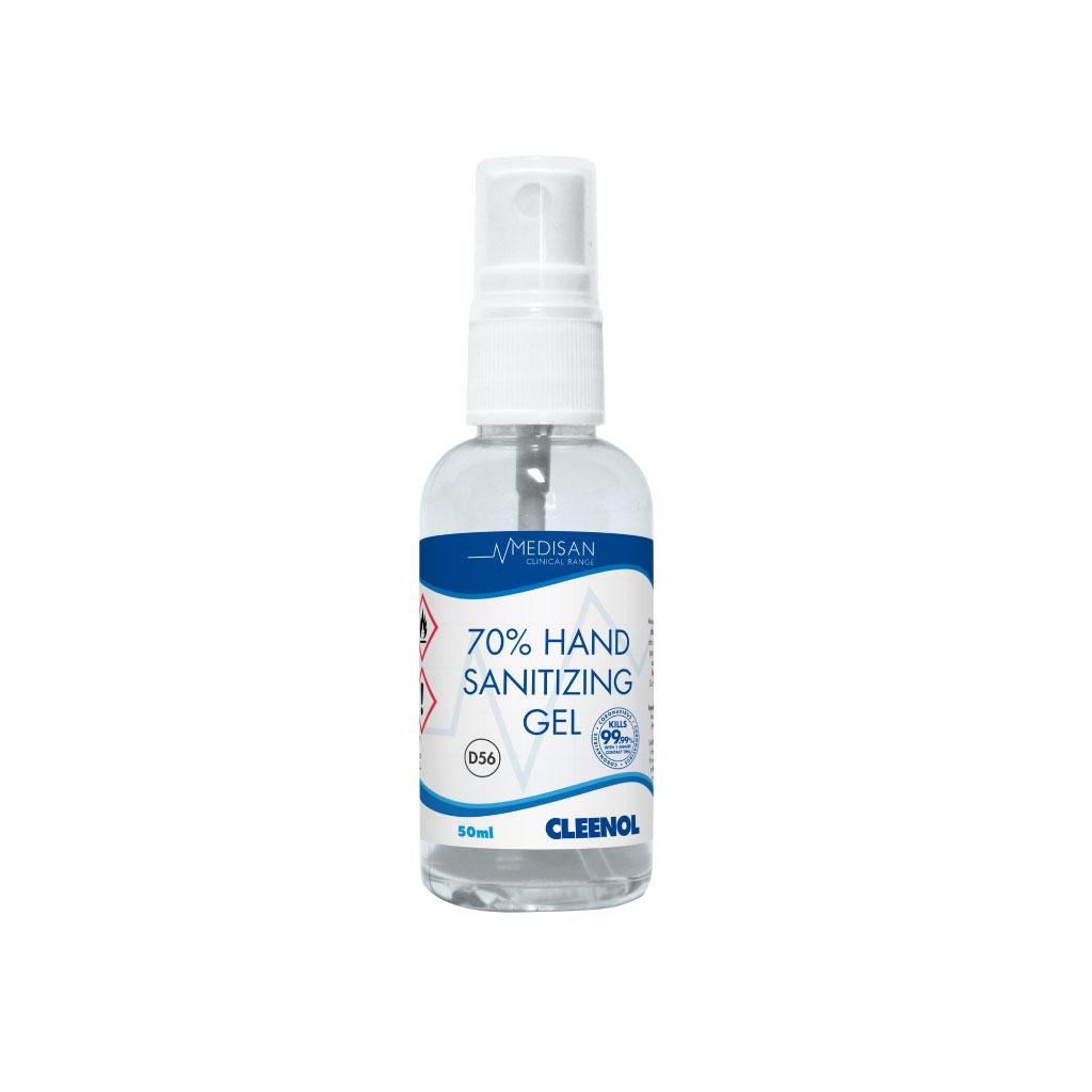 [077159] Medisan 70% Hand Sanitiser - 50ml (Pack of 25)