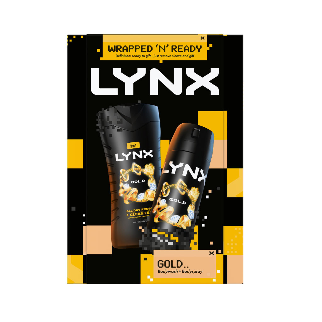 LYNX Duo Gold Gift Set (Pack of 6)