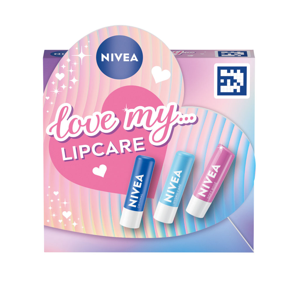 NIVEA Love My Lip Care Treats (Pack of 8)