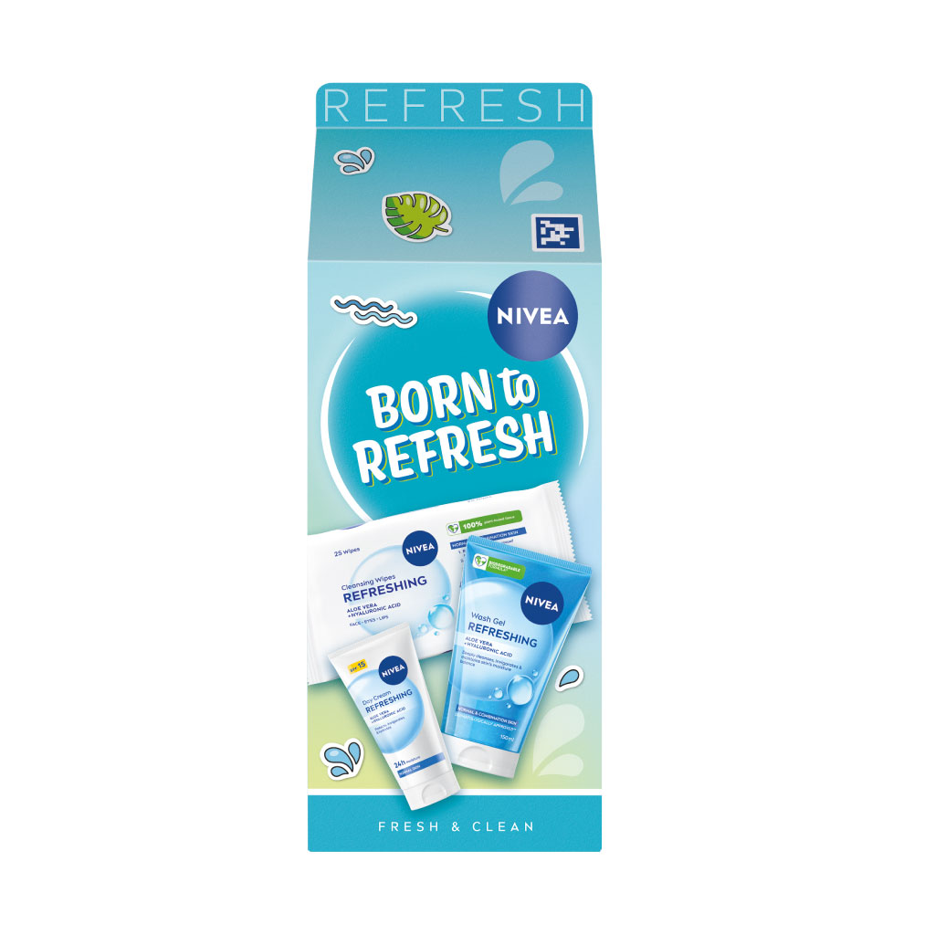 NIVEA Born to Refresh (Pack of 6)