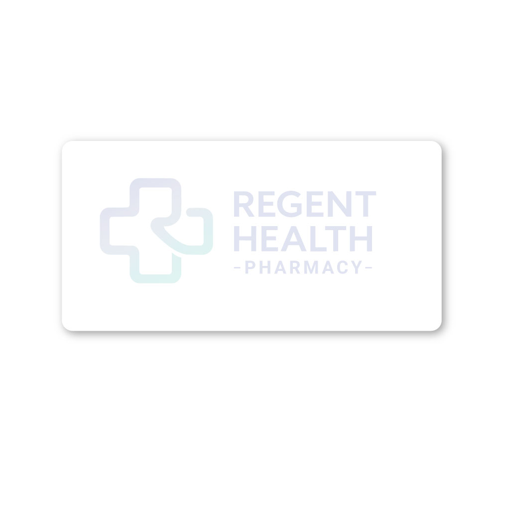 [EMT5386] Regent Health Printed Labels 89x46mm 