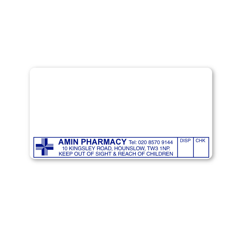 [EMT5391] Amin Pharmacy Labels
