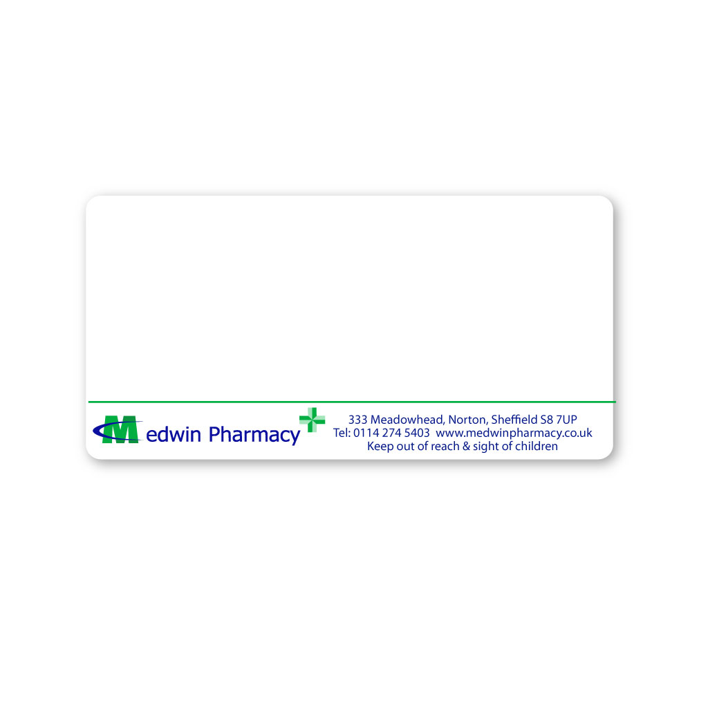 [EMT5400] Medwin (Meadowhead) Pharmacy Labels