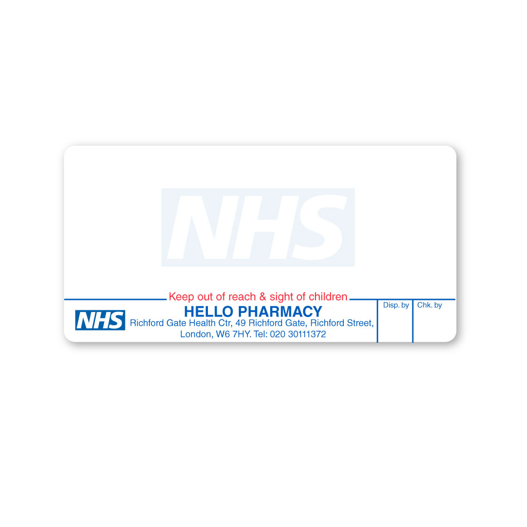 [EMT5404] Hello Pharmacy Labels