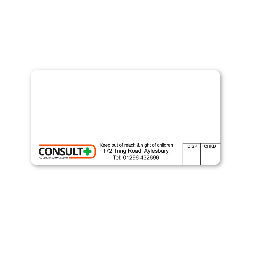 Consult Pharmacy Labels - From EMT Healthcare