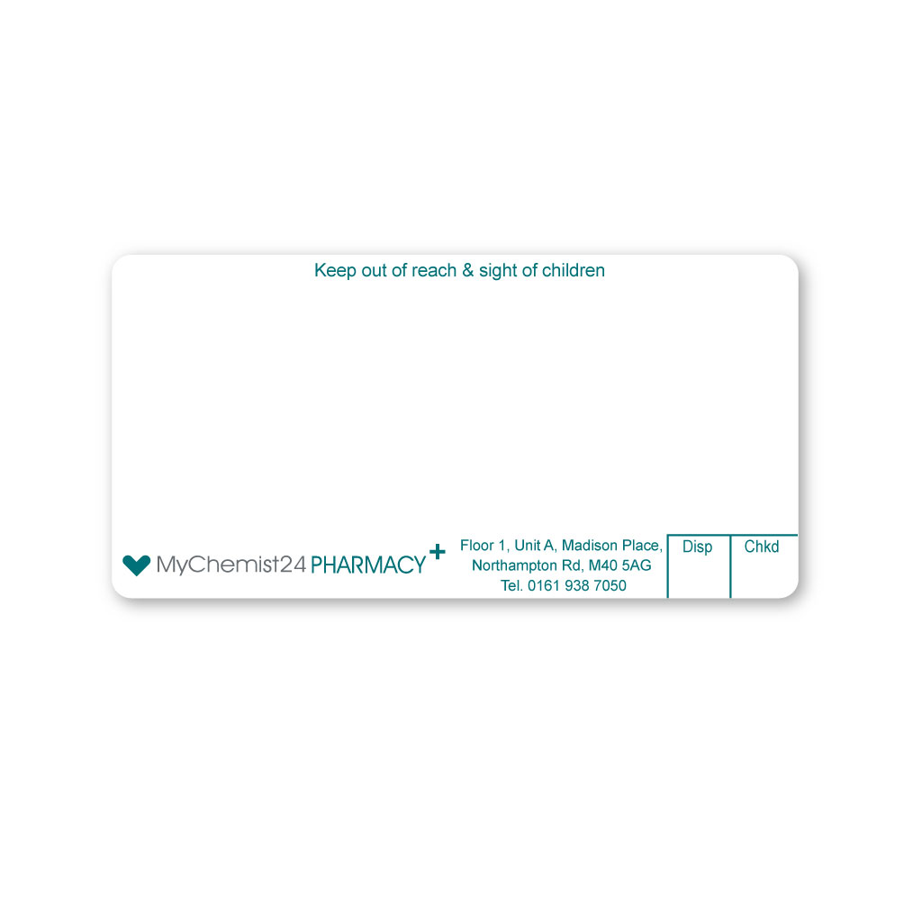 Acent MyChemist24 Pharmacy Labels From EMT Healthcare