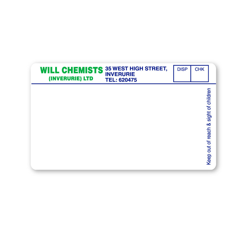 Will Chemists (35 West High Street) Pharmacy From EMT Healthcare