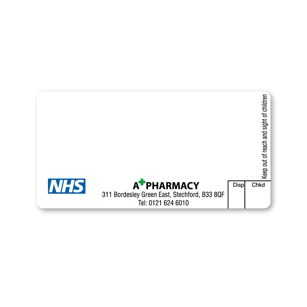 A Pharmacy Labels 