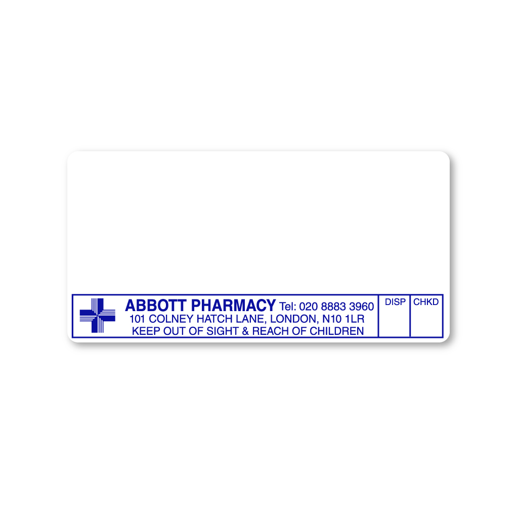 Abbott Pharmacy Labels 