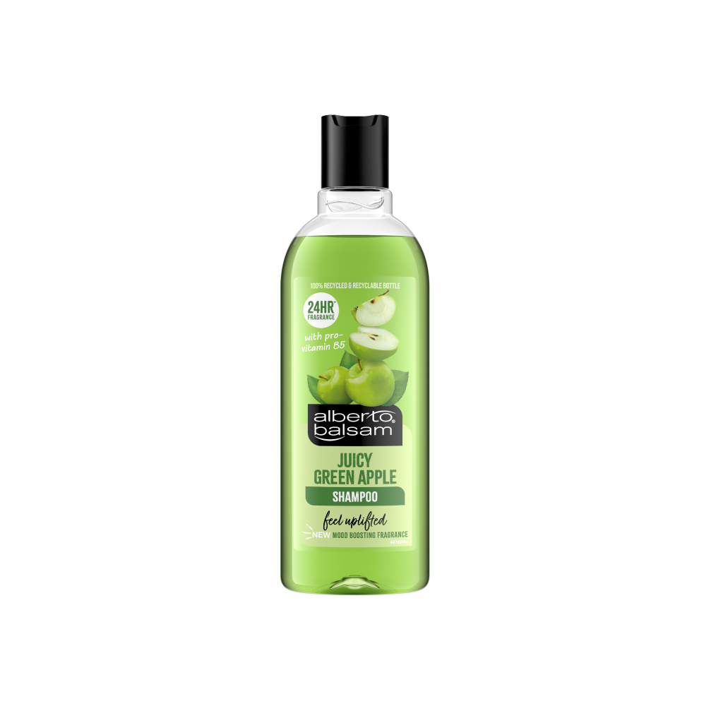[4010393] Alberto Balsam Shampoo - Juicy Green Apple, 300ml (Pack of 6)