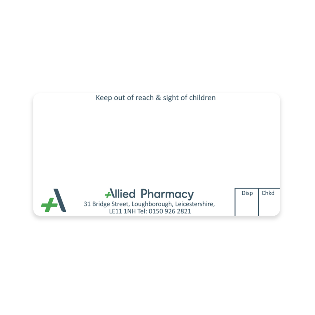 Allied 31 Bridge St Dispensing Labels