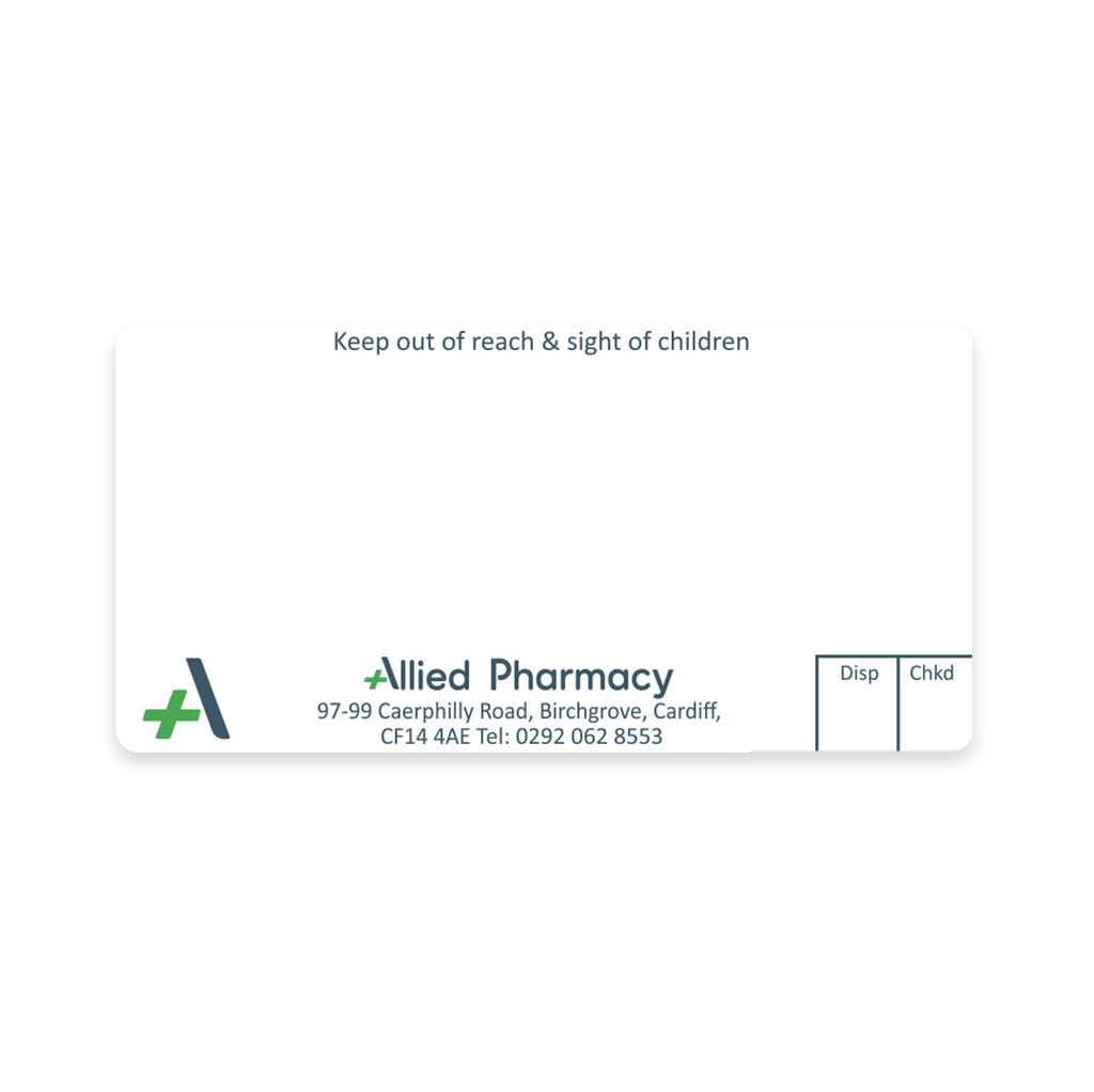 [AZEMT3698] Allied Birchgrove Dispensing Labels