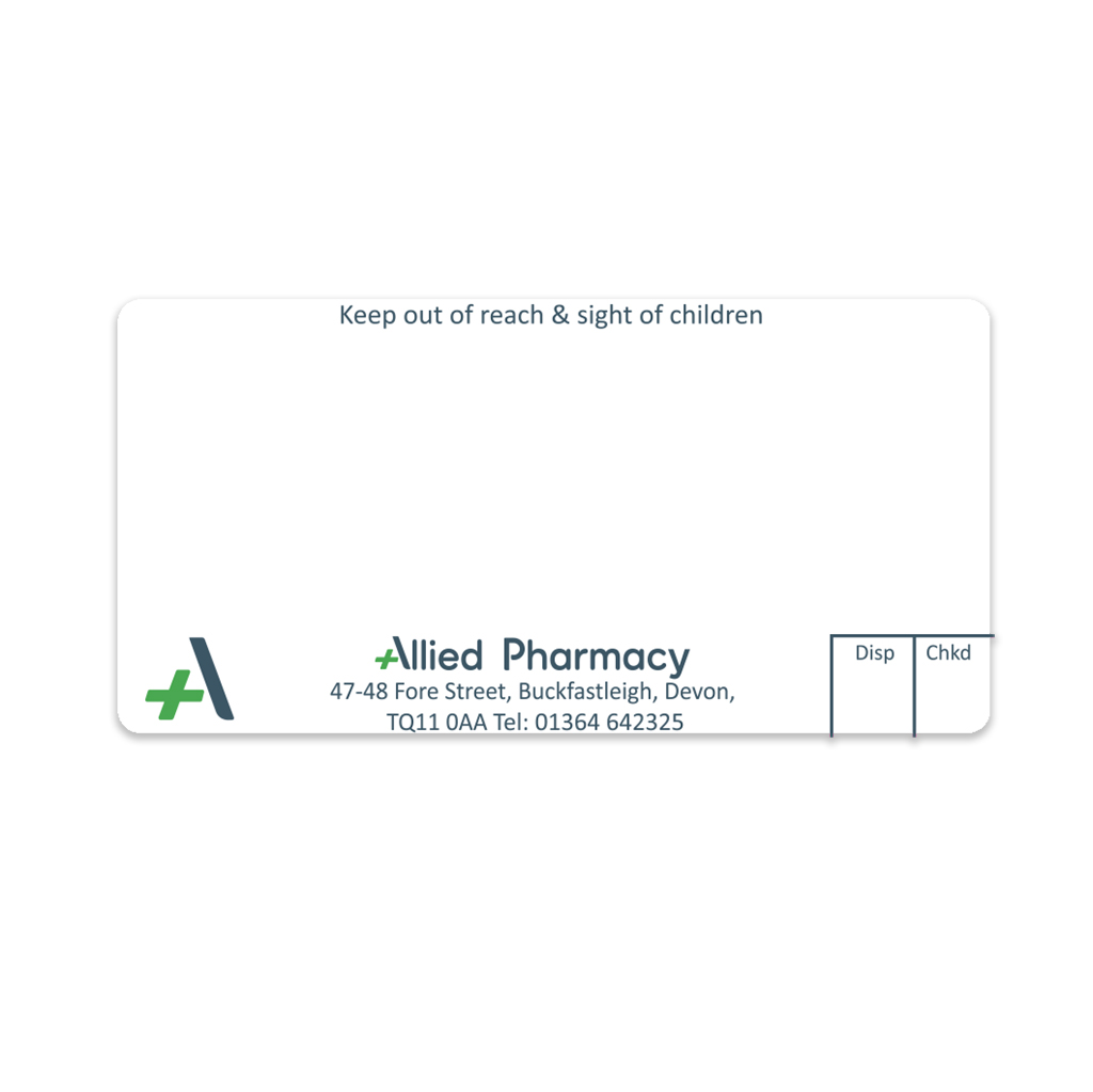 [EMT4247] Allied Buckfastleigh Dispensing Labels