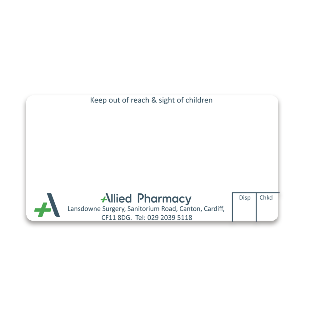 [EMT4335] Allied Canton Health Centre Labels