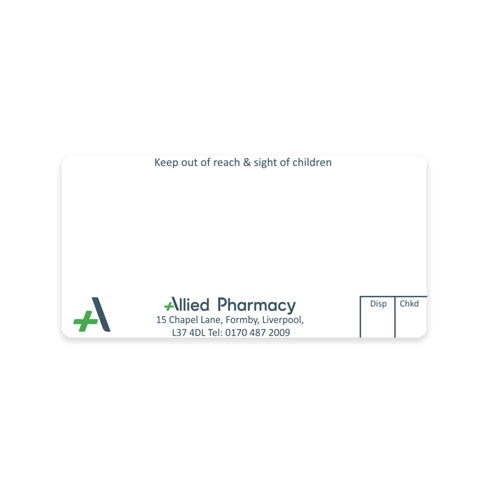 Allied Chapel Lane Dispensing Labels