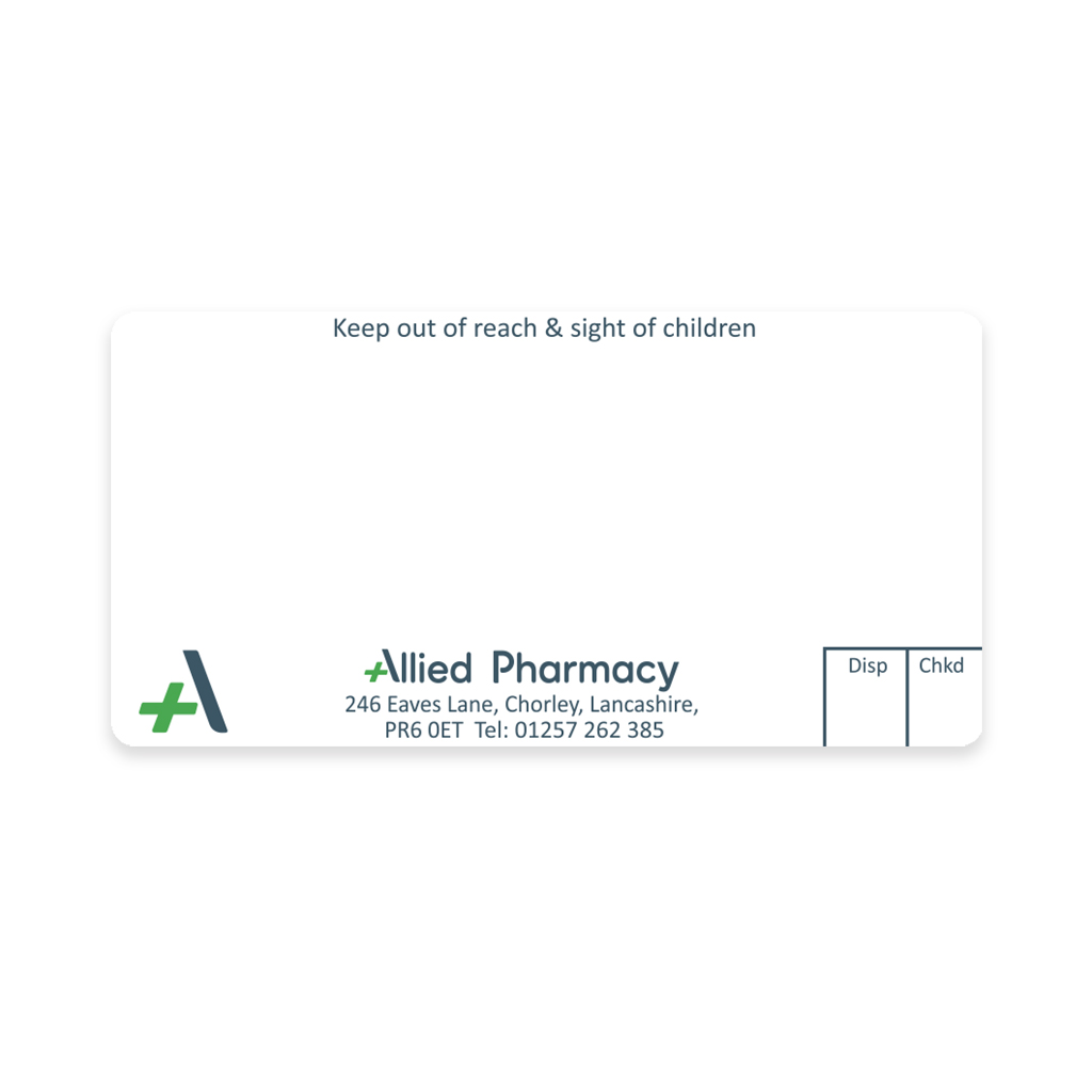 [AZEMT3701] Allied Eaves Lane Dispensing Labels