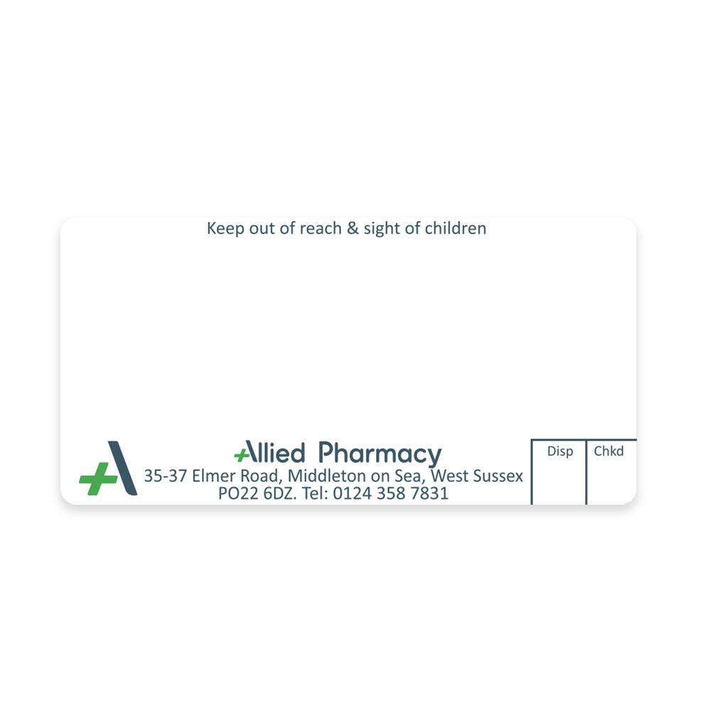 [AZEMT3014] Allied Elmer Road Dispensing Labels