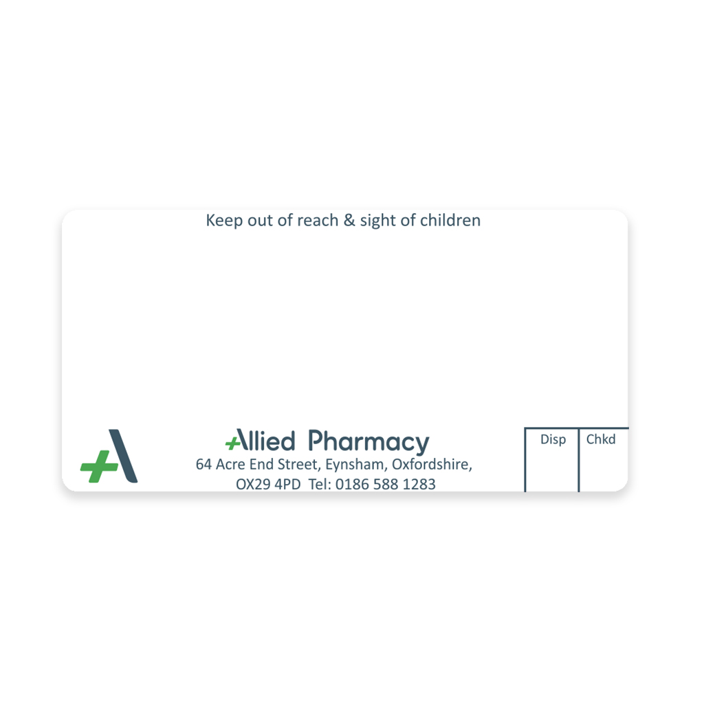 [AZEMT3583] Allied Eynsham Dispensing Labels