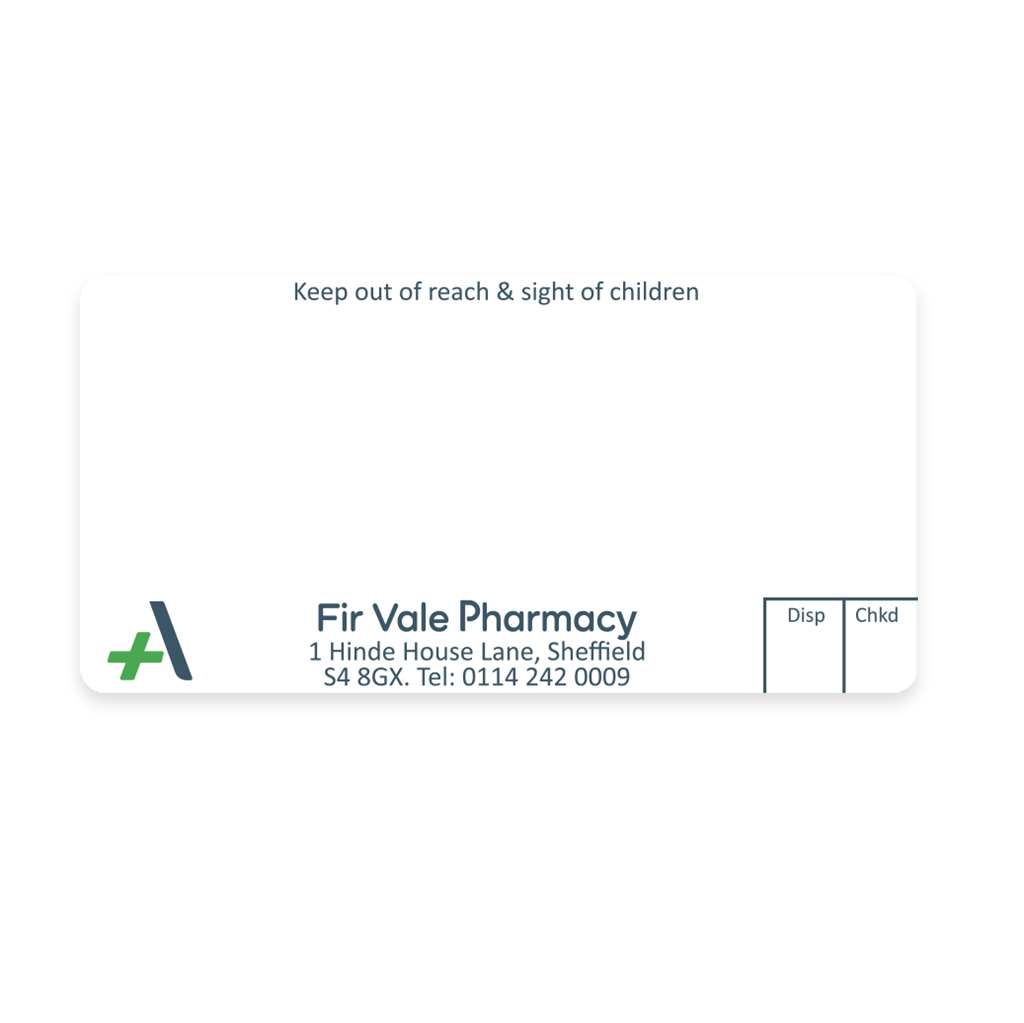 [AZEMT2982] Allied Pharmacy Fir Vale Labels