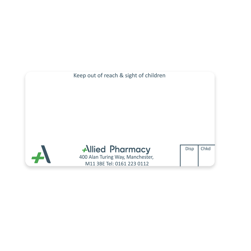 [AZEMT3577] Allied Five Oaks Dispensing Labels