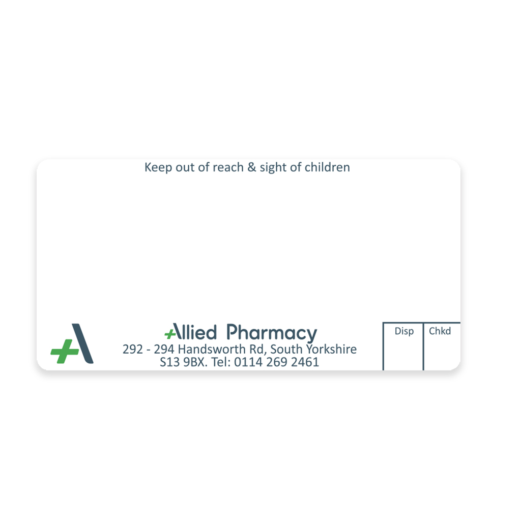 [AZEMT3010] Allied Handsworth RD Dispensing Labels
