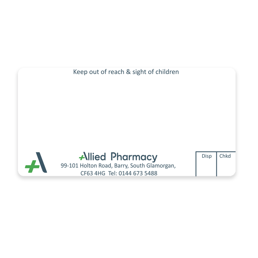 [AZEMT3301] Allied Holton Road Pharmacy Labels
