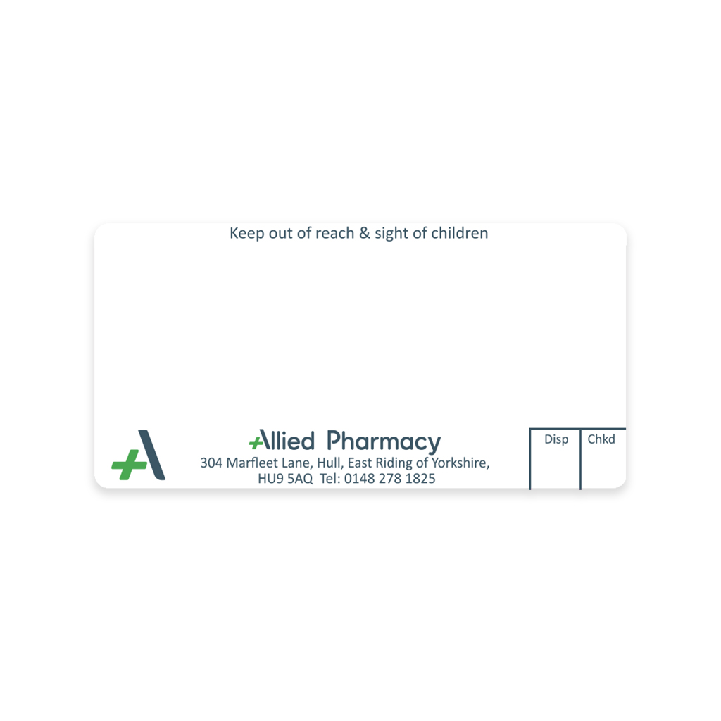 [AZEMT3686] Allied Marfleet Dispensing Labels