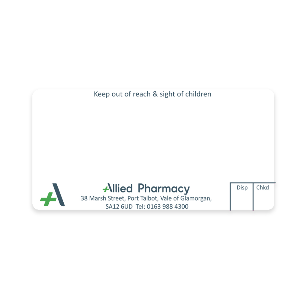 Allied Marsh St Dispensing Labels