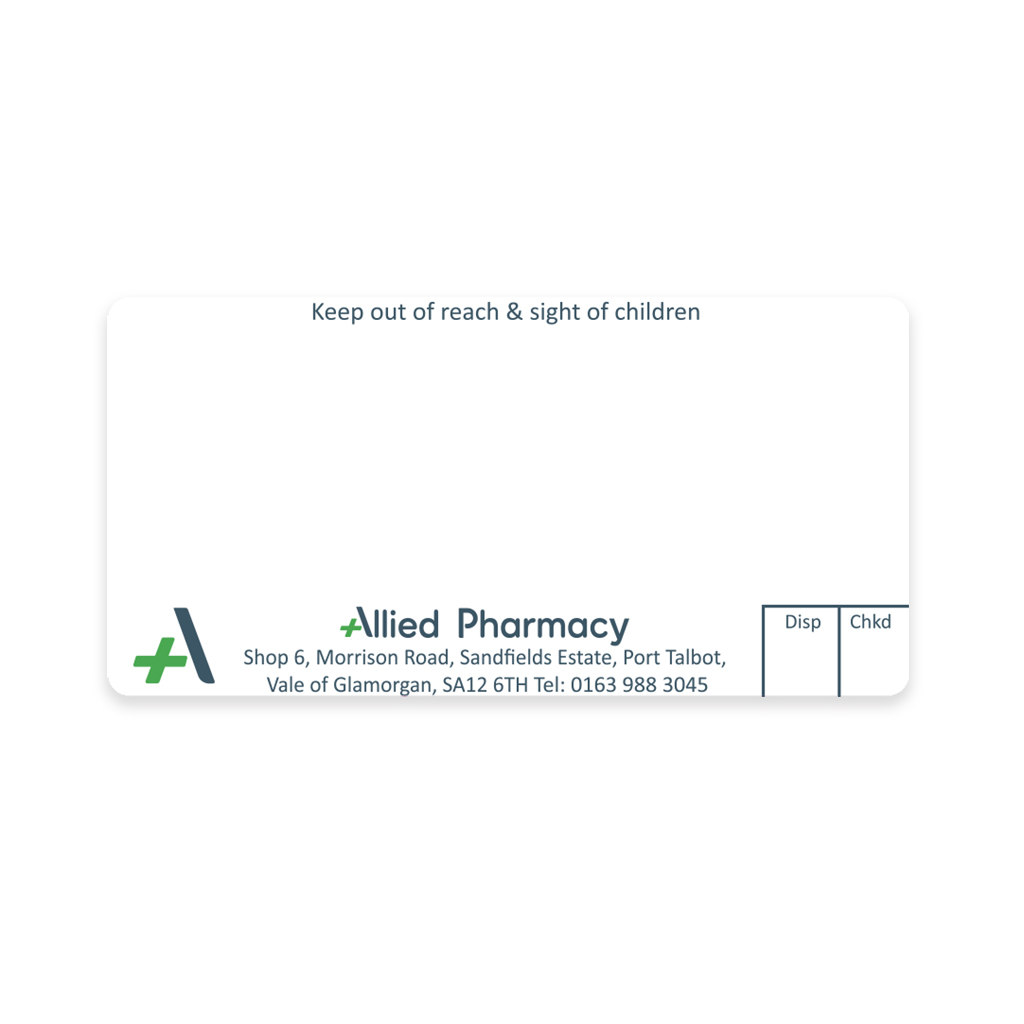 [AZEMT3688] Allied Morrison Rd Dispensing Labels