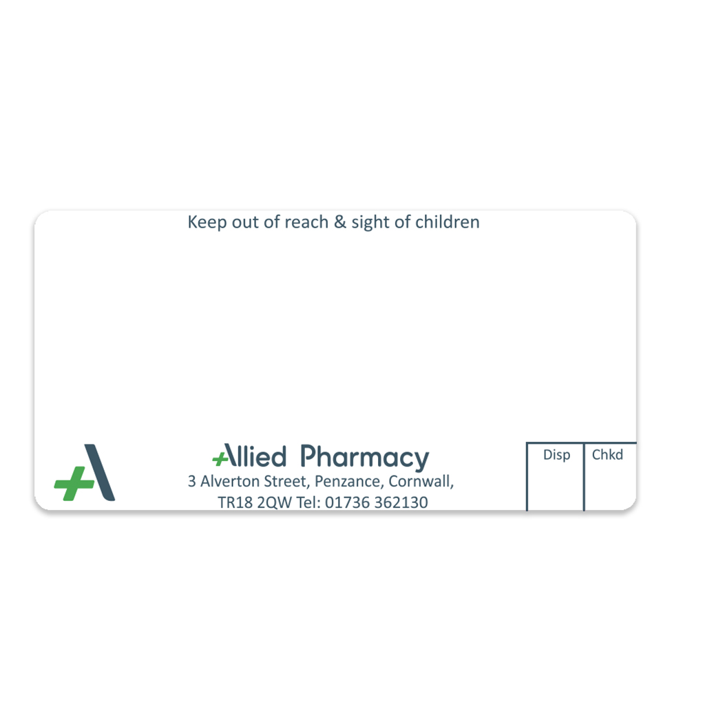 Allied Penzance Dispensing Labels