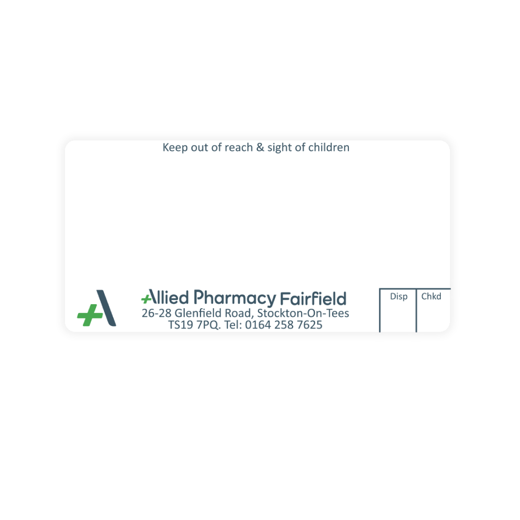 Allied Pharmacy - Fairfield Labels