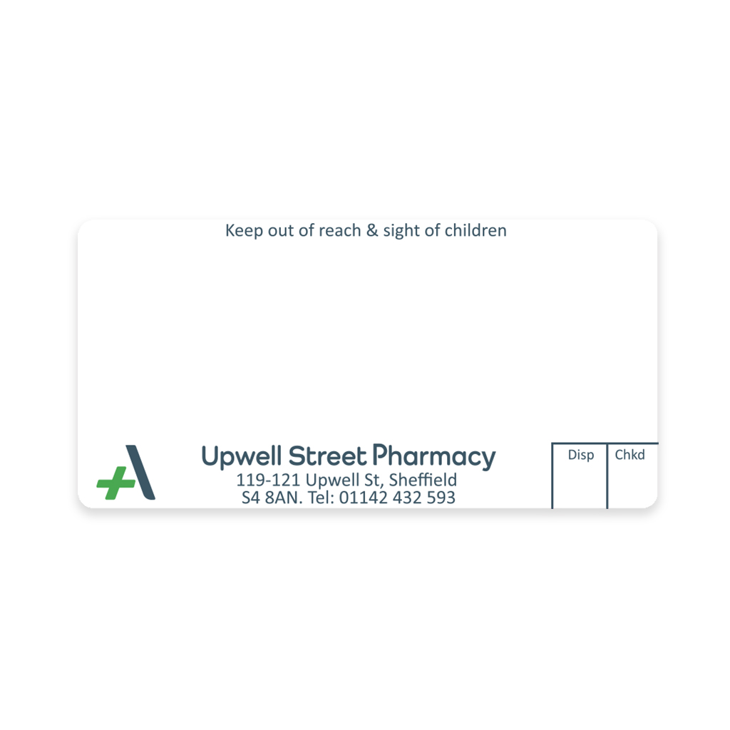 Allied Upwell St Dispensing Labels