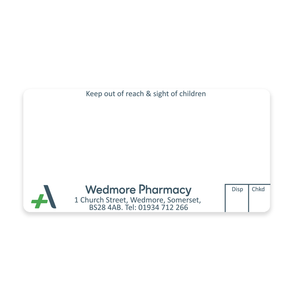 Allied Wedmore Dispensing Labels