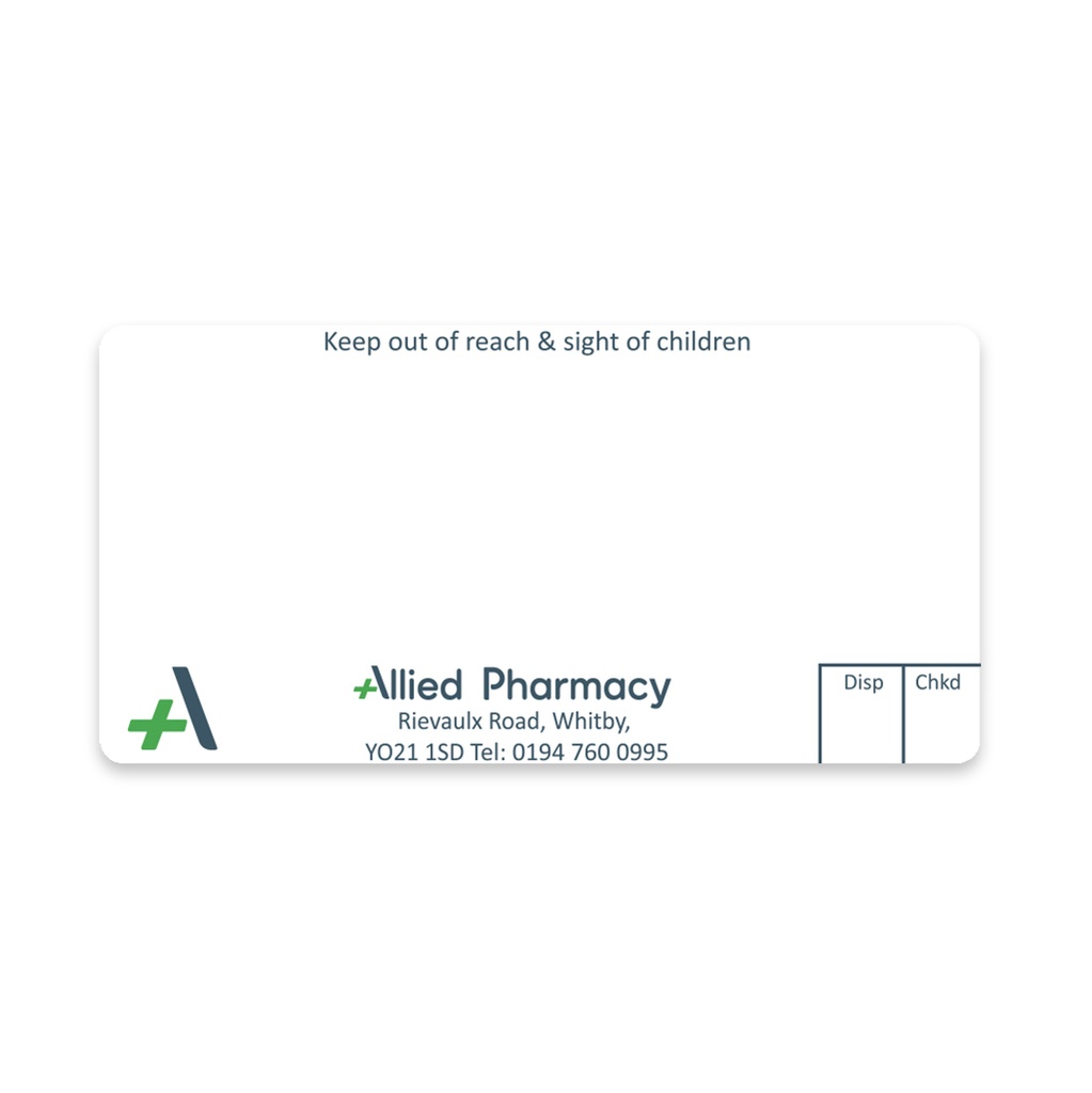 Allied Whitby Dispensing Labels