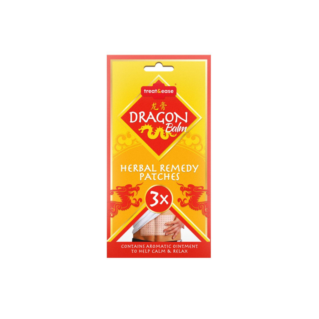 [311328] Treat & Ease Dragon Ancient Chinese Herbal Plaster (Pack of 24)