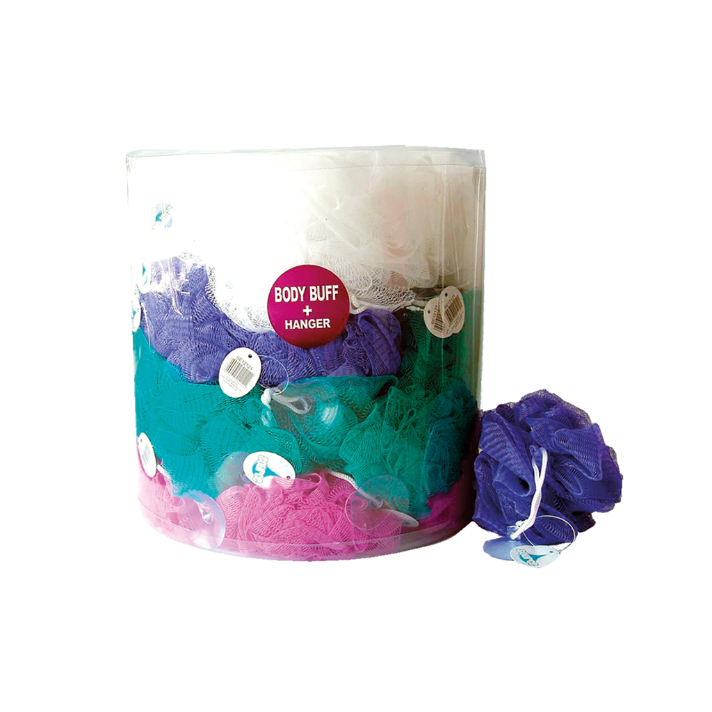 Bath & Shower Body Buff Drum – Bulk Pack for Home or Business