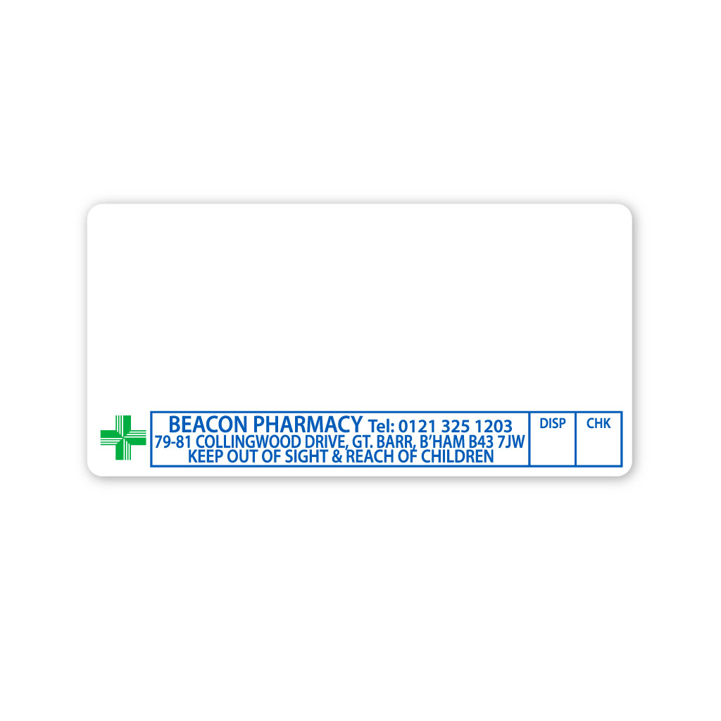 [EMT1582] Beacon Pharmacy (79 81 Collingwood) Labels