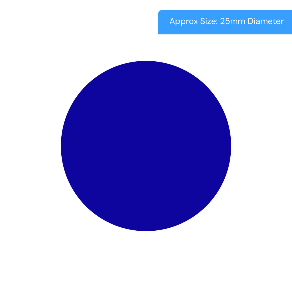 [BLUE] Blue Coloured Stickers
