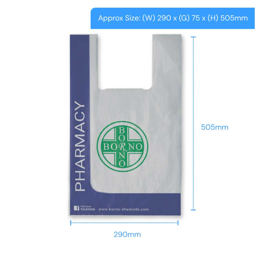 [BORND8] Borno Chemist vest carrier bag