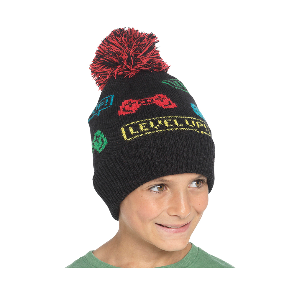 Boys Game Design Bobble Hat