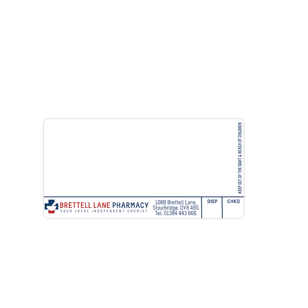 Roshban Brettell Pharmacy Labels