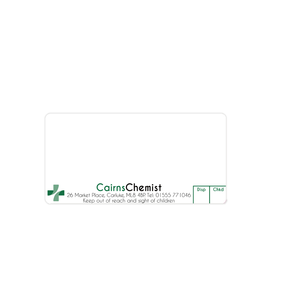 [AZEMT2438] Central Pharmacies (Cairns) Pharmacy Labels