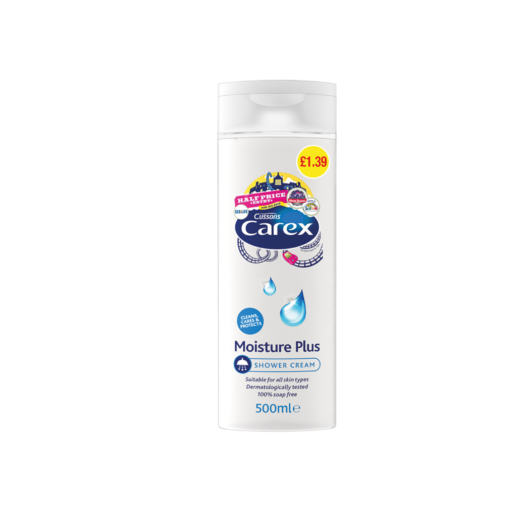 [R001742] Carex Shower Gel Moisture Plus 500ml