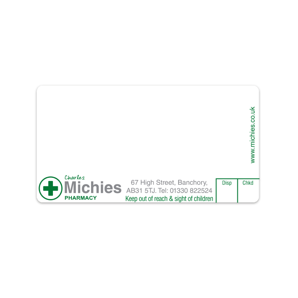 [BREMT2564] Charles Michies Banchory Labels